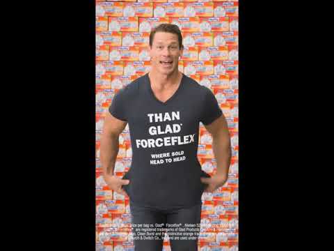 NEW John Cena Hefty Shirt Rip Commercial