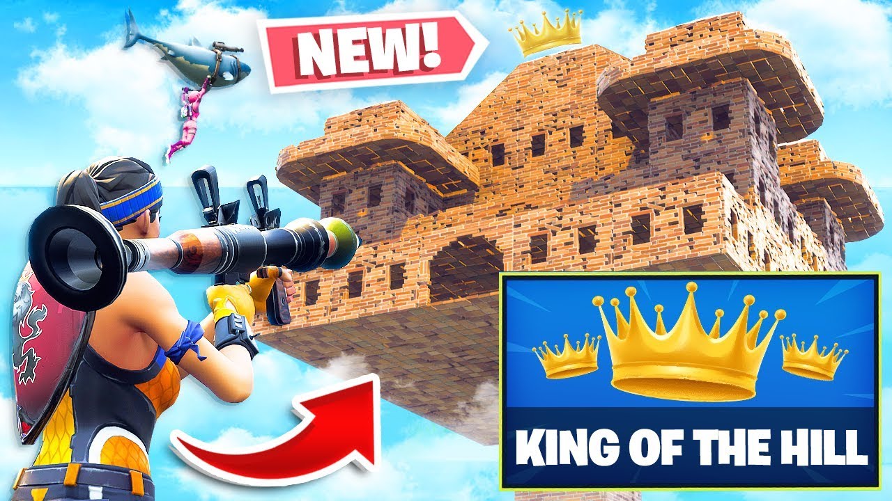 *NEW* KING-OF-THE-HILL Custom Gamemode in Fortnite Playground V2 Mode! (Battle Royale)
