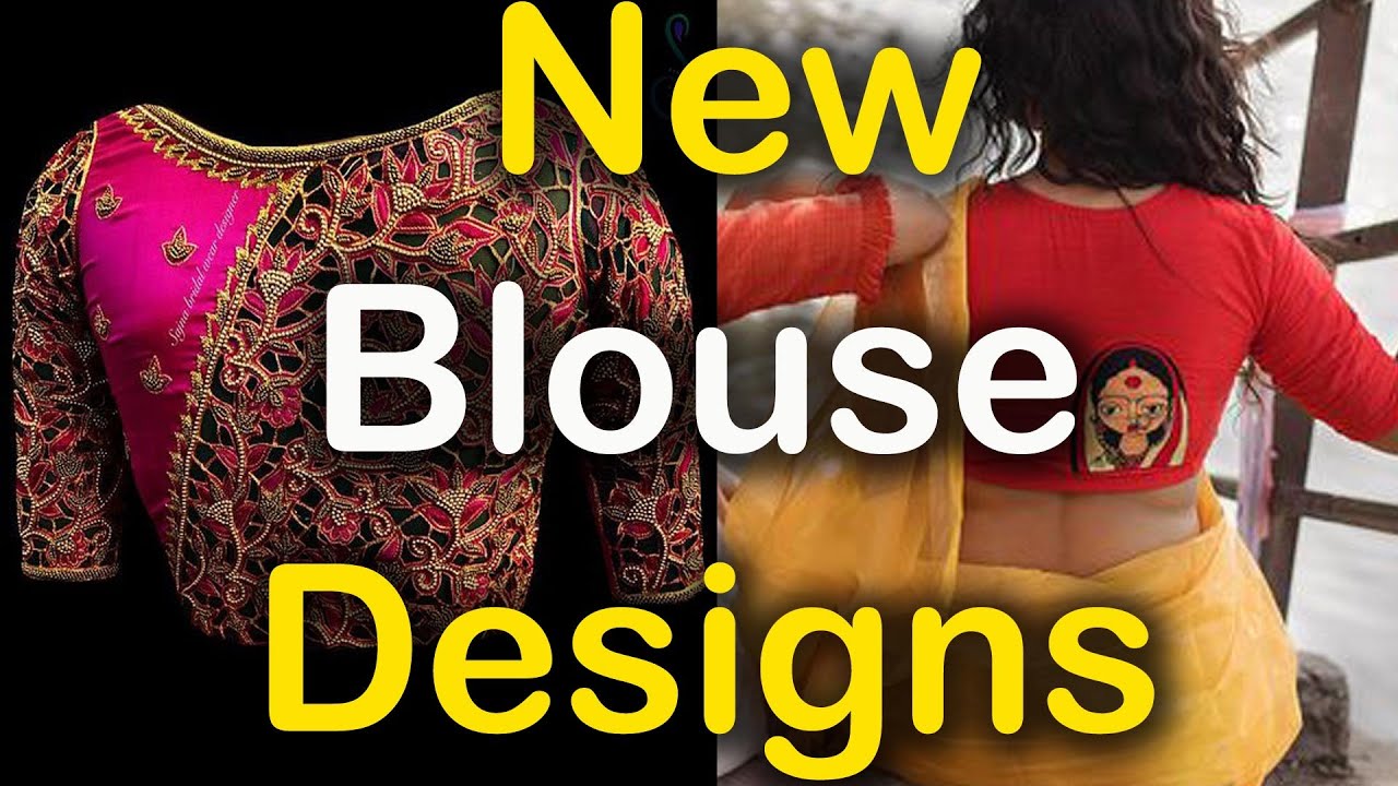 New Latest Blouse  Designs 2019 | 50 Above Blouse Back Neck Model Designs