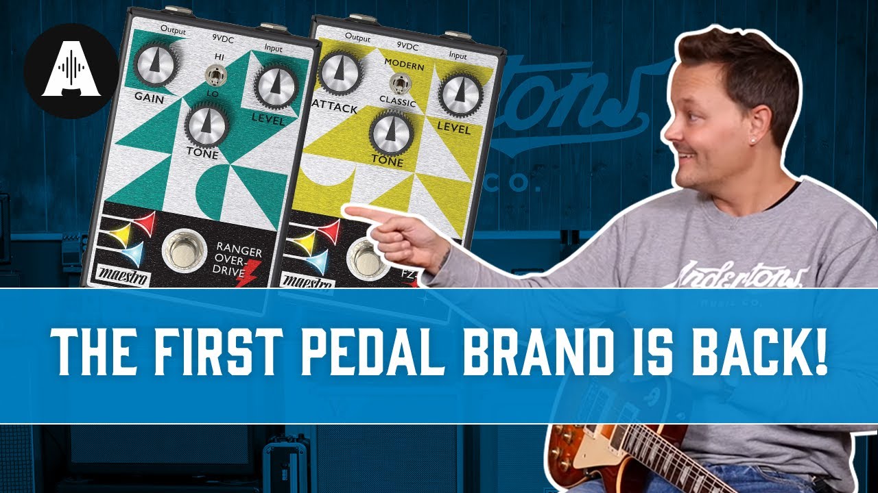 NEW Maestro Pedals - The First Pedal Brand EVER is Back for 2022!