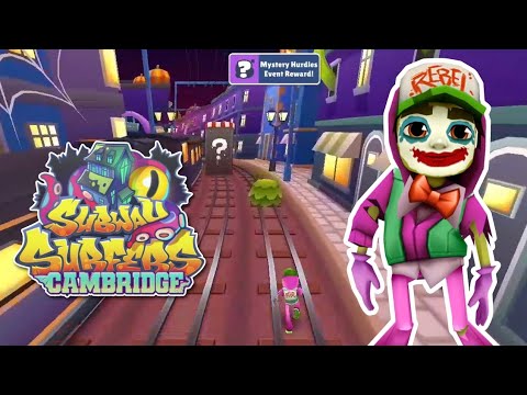 NEW MYSTERY HURDLES IN CAMBRIDGE HALLOWEEN - SUBWAY SURFERS GREECE 2024