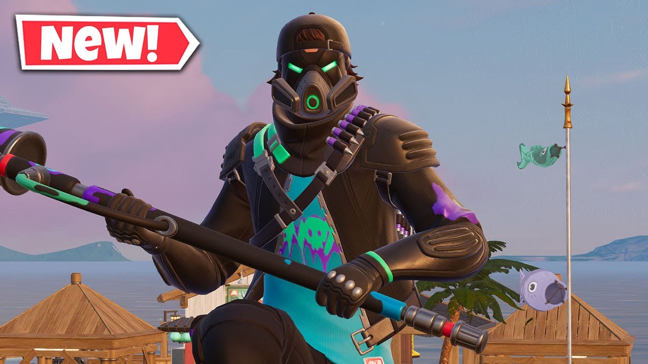 NEW NIGHT ARTIST ABSTRAKT Skin Gameplay In Fortnite! (Midnight Masterpiece Bundle)