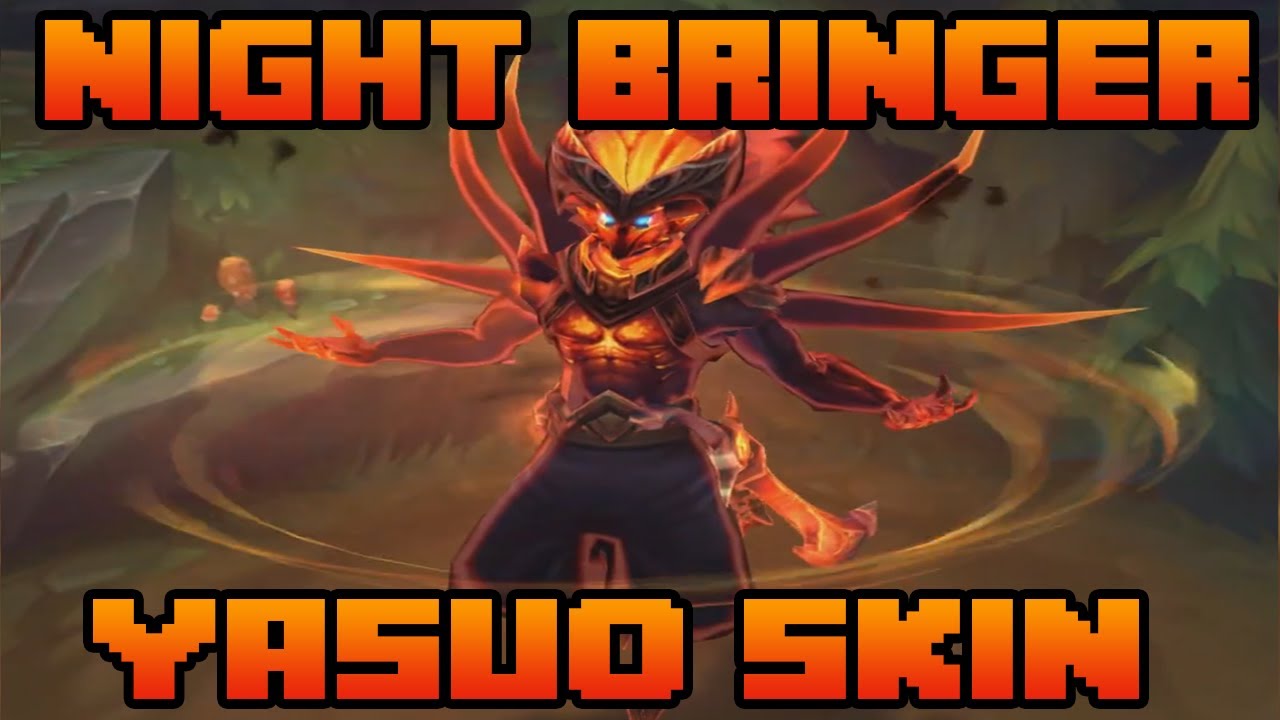 NEW NIGHT BRINGER YASUO SKIN TRAILER AKA DEMON BLADE | League of Legends Skin Spotlight Trailer