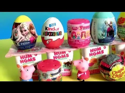 NEW Num Noms Mystery Cup Surprises Kinder Minion Disney Princess Fashems Paw Patrol Funtoyscollector