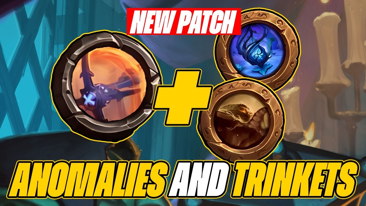 New Patch Anomalies AND Trinkets Are Here, Games Are Crazy Now | Dogdog Hearthstone Battlegrounds