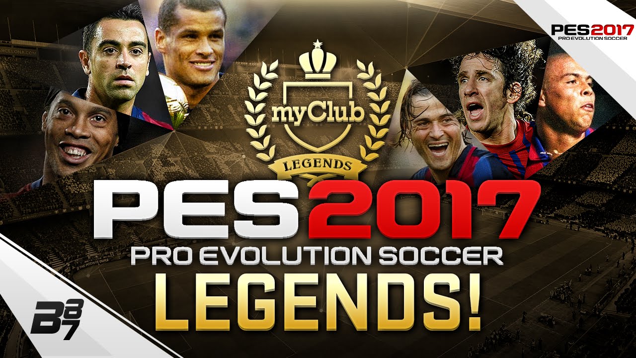 NEW PES 2017 LEGENDS! inc/ RONALDO and RONALDINHO!!