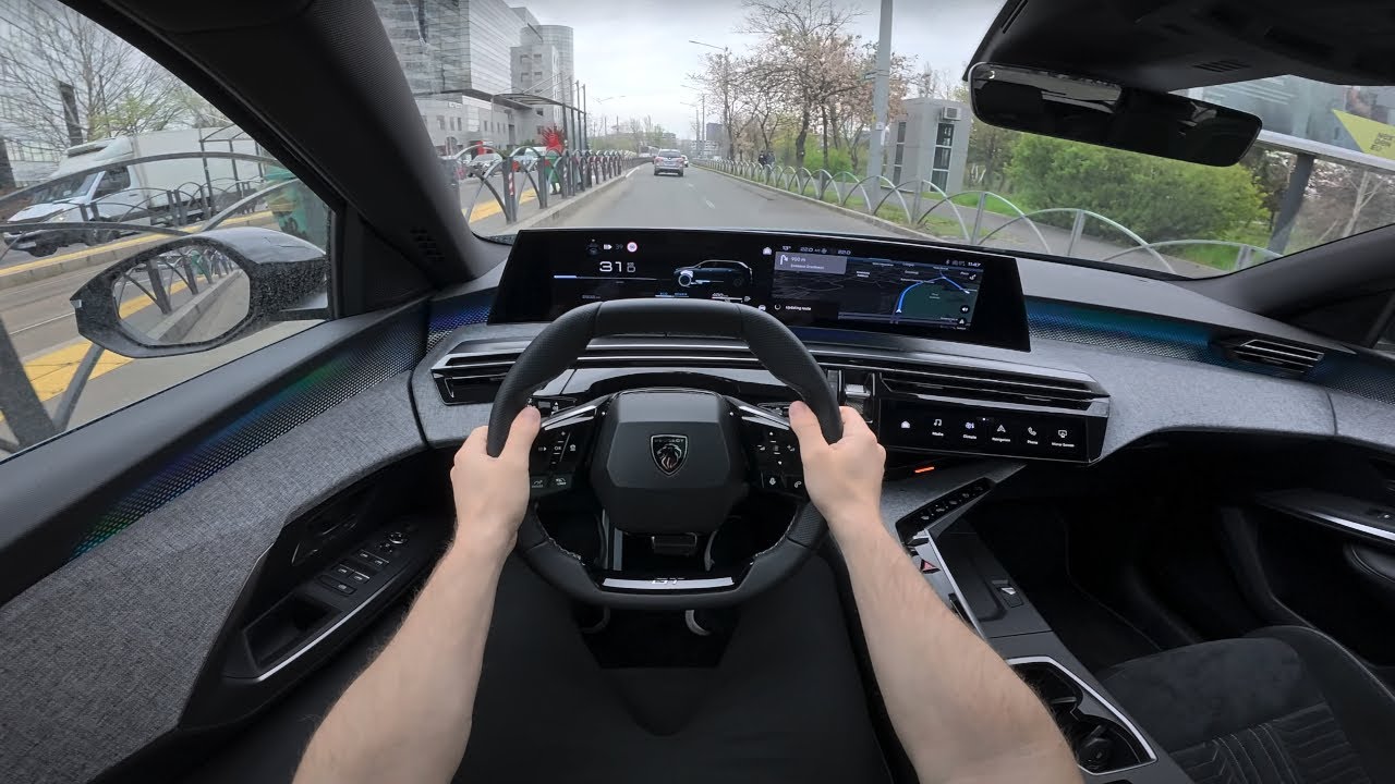New Peugeot 5008 GT Hybrid 2025 Drive No Comment