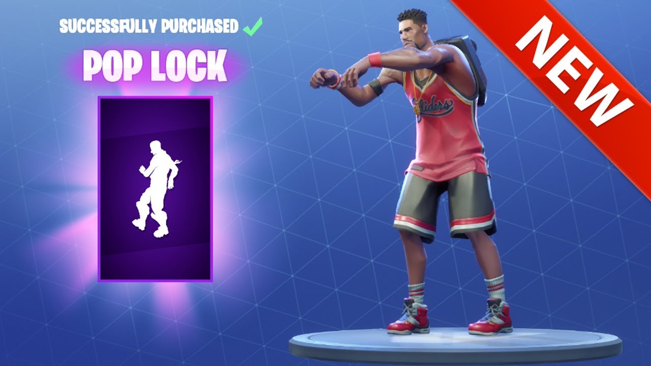 *NEW* POP LOCK EMOTE!! ITEM STORE UPDATE JUNE 22 2018  - Fortnite Battle Royale