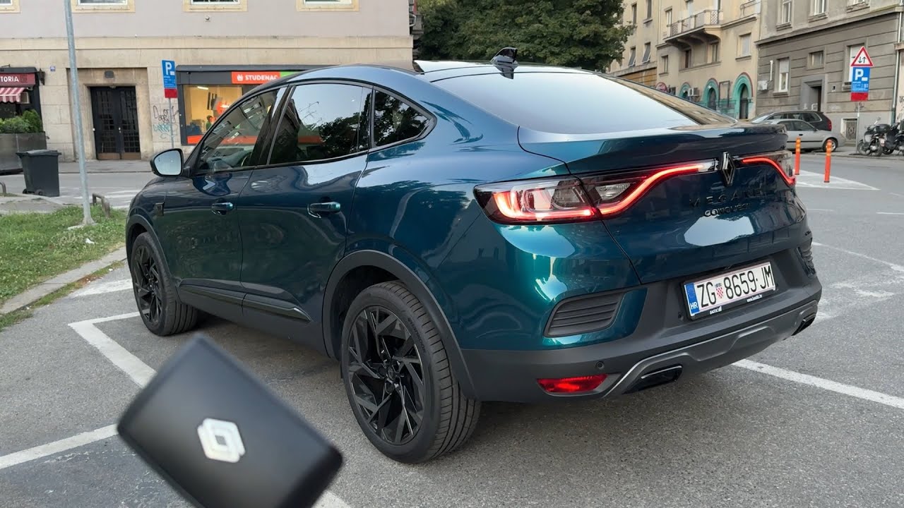 New RENAULT ARKANA (MEGANE CONQUEST) 2024 FACELIFT - EVENING POV test drive