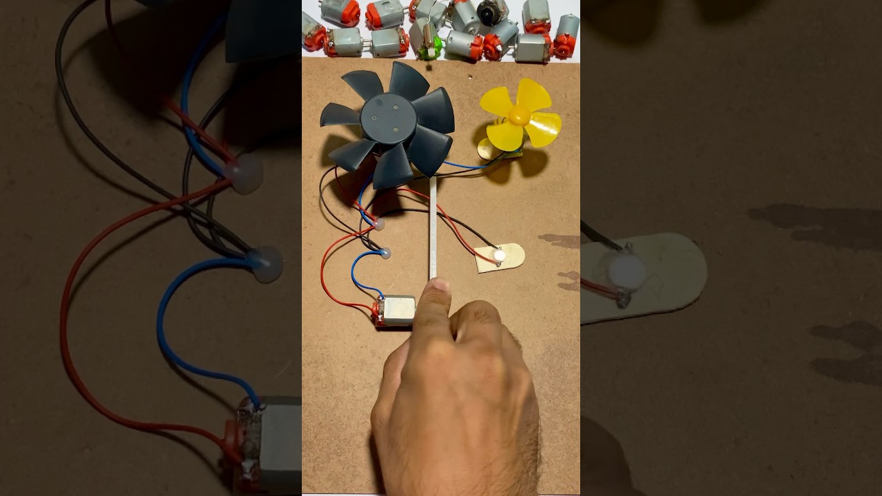 New School Science Free Energy Experiment - Rack and Gear Motor #shorts #youtubeshorts #dcmotor