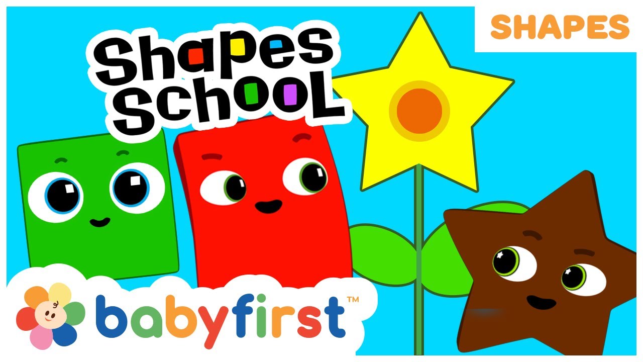 New Show - Shapes School | Educational videos for kids | Learning Shapes for kids | Baby First TV