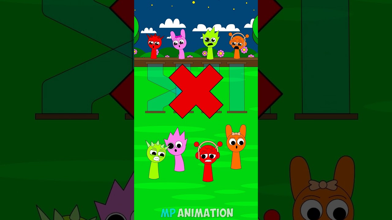 NEW Sprunki color Mix challenge - Incredibox Sprunki  #sprunki  #animation