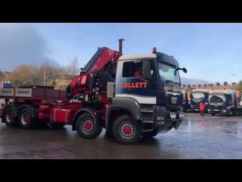 New state of the art 8x8 Crane Vehicle Joins the Collett Fleet