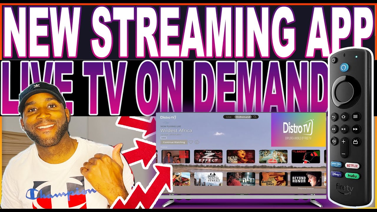 NEW STREAMING APP TV GUIDE LIVE TV ON DEMAND HUGE UPDATE | DISTRO TV