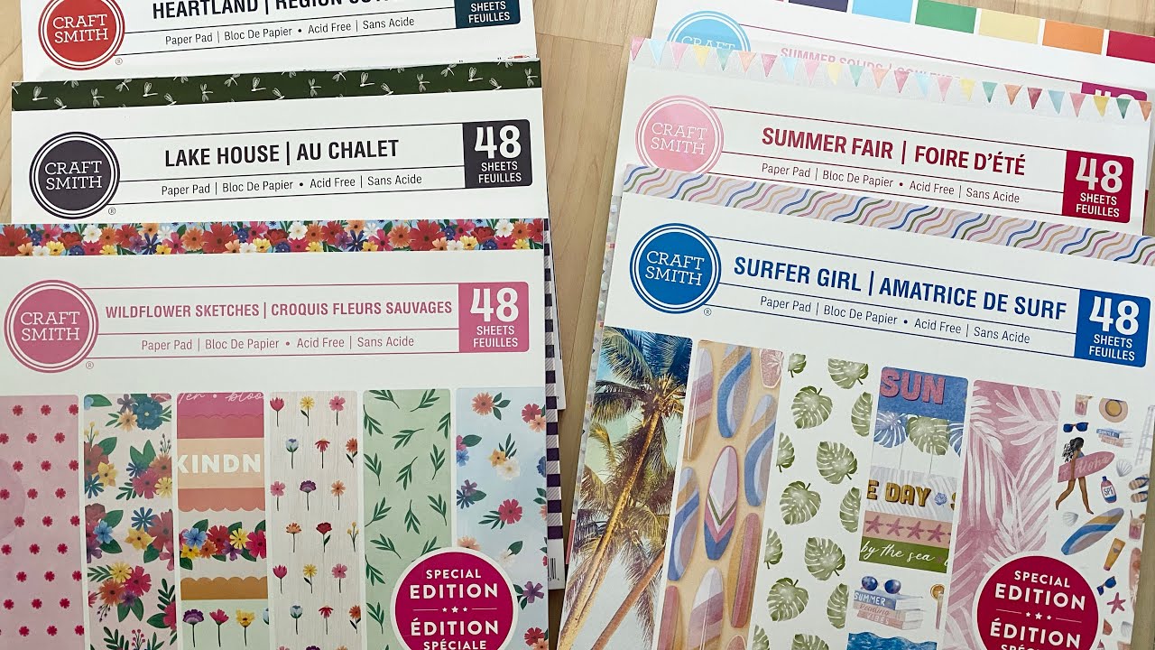 New Sumner Paper Pads at Michaels!