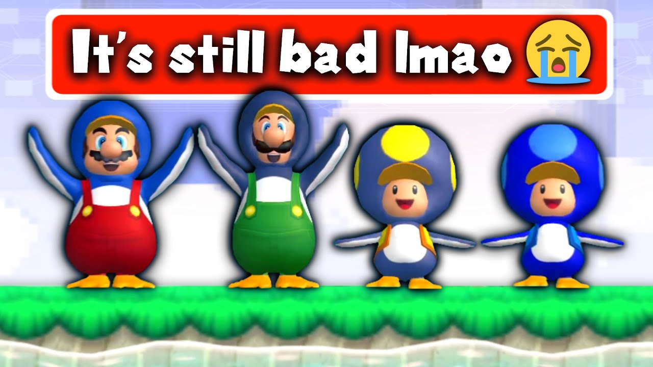 New super mario bros wii's worst rom hack got.. better?