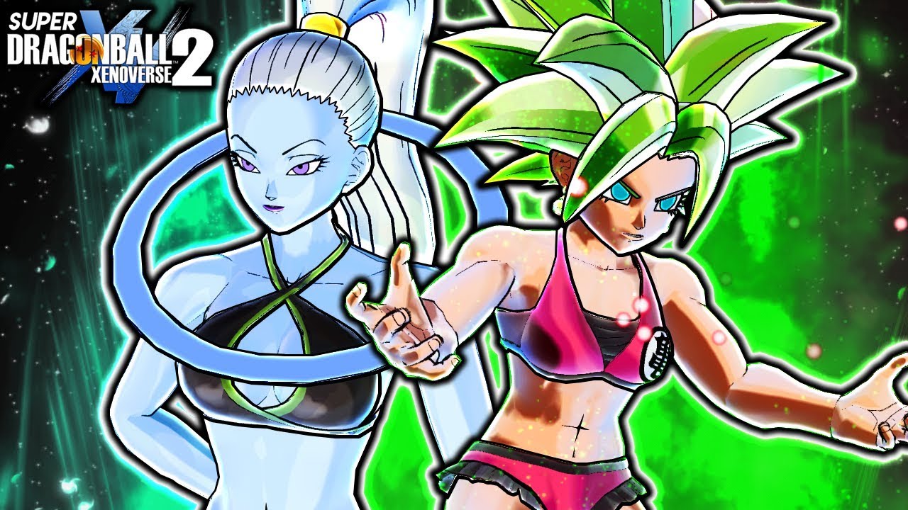 NEW SWIMSUIT KEFLA & VADOS GAMEPLAY - Dragon Ball Xenoverse 2 Bikini Kefla & Vados Pack (MOD)
