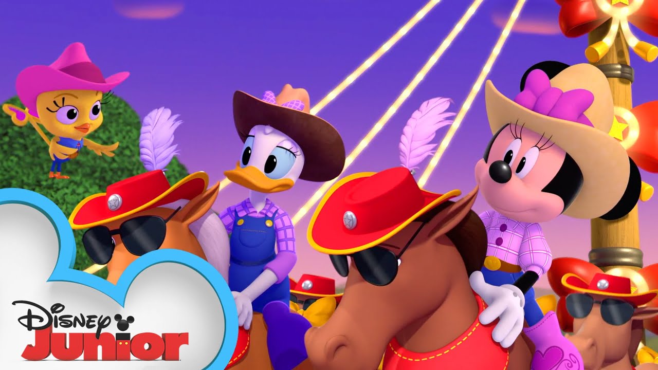 NEW! The Pony Prance Square Dance 🐴 | Minnie's Bow-Toons | @disneyjr