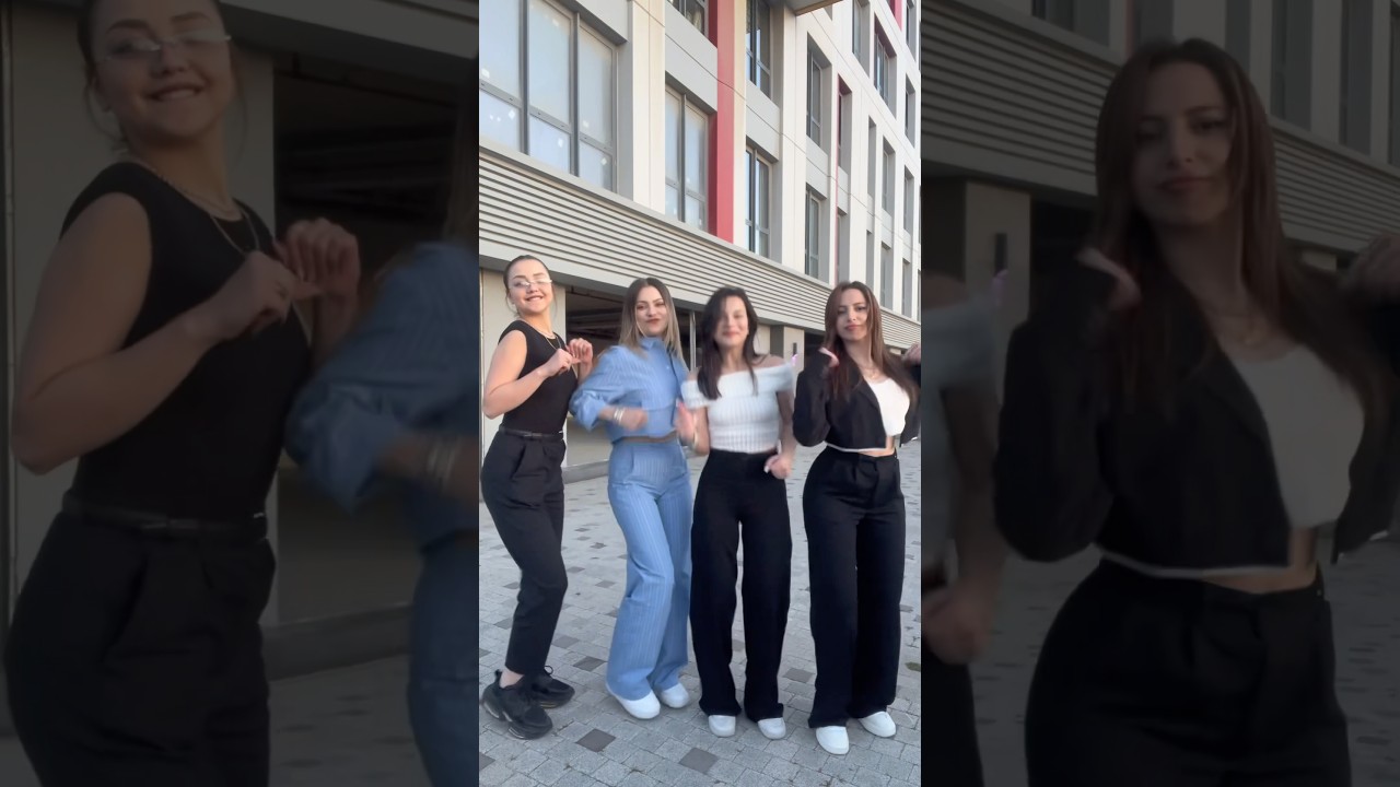 NEW TIKTOK TREND DANCE 💃 w/ Yeşim Pelin Merve