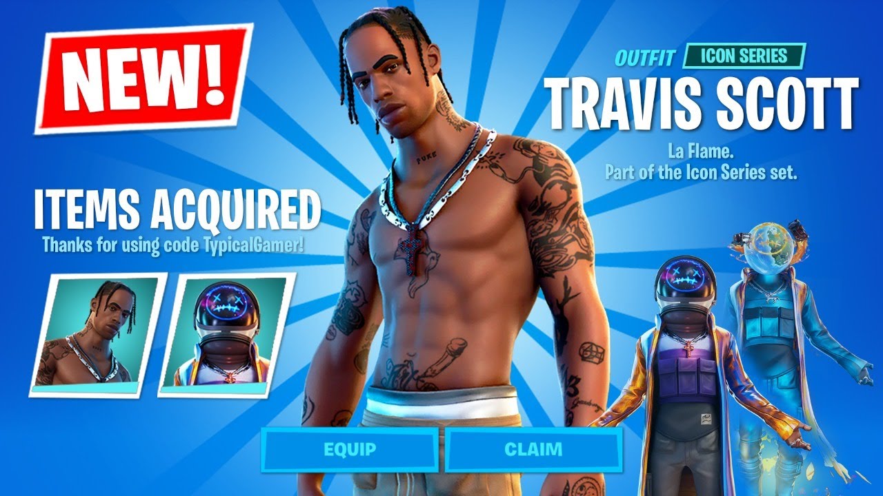 New TRAVIS SCOTT Skin EARLY and CHALLENGES! (Fortnite Battle Royale)
