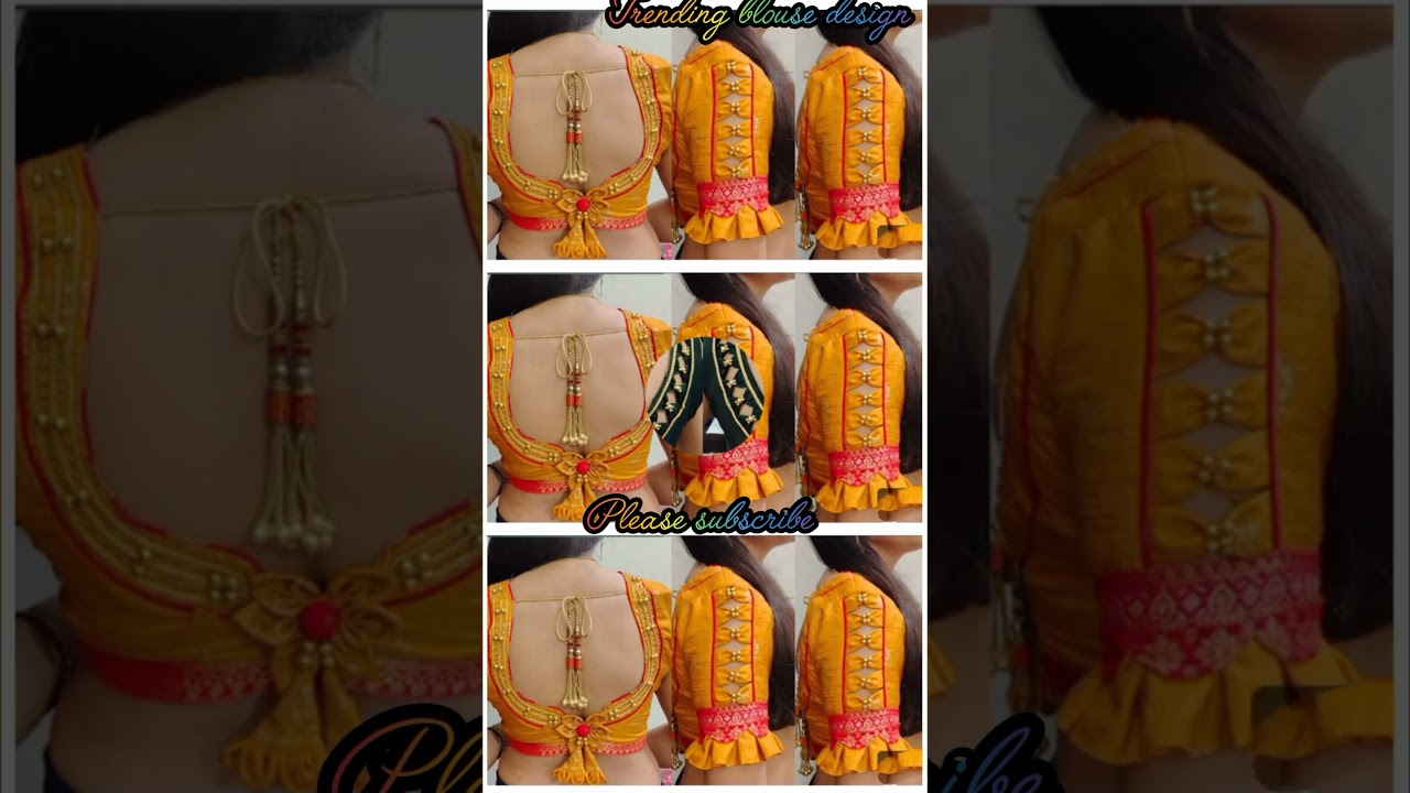New trends blouse design #letestblousedesign #fullsleevesblousedesign2023 #newmodalblouse #fashion