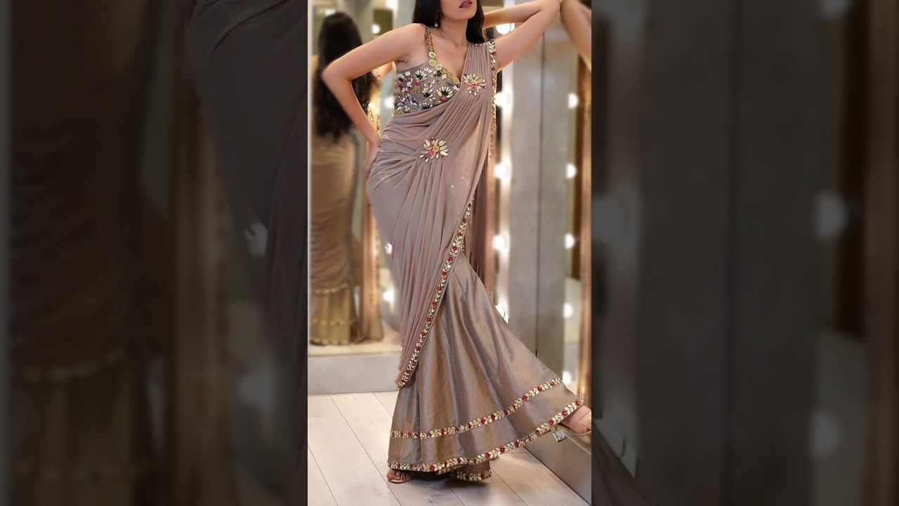 ✨♥️New Trendy Party Wear Saree Design 2025 | ✨Beautiful Saree Design✨#youtube