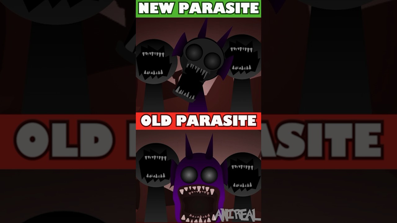 NEW UPDATE! Incredibox Sprunki Parasite Mod 🦠 VS Old Parasite 8.0 *HORROR VERSION* 😭