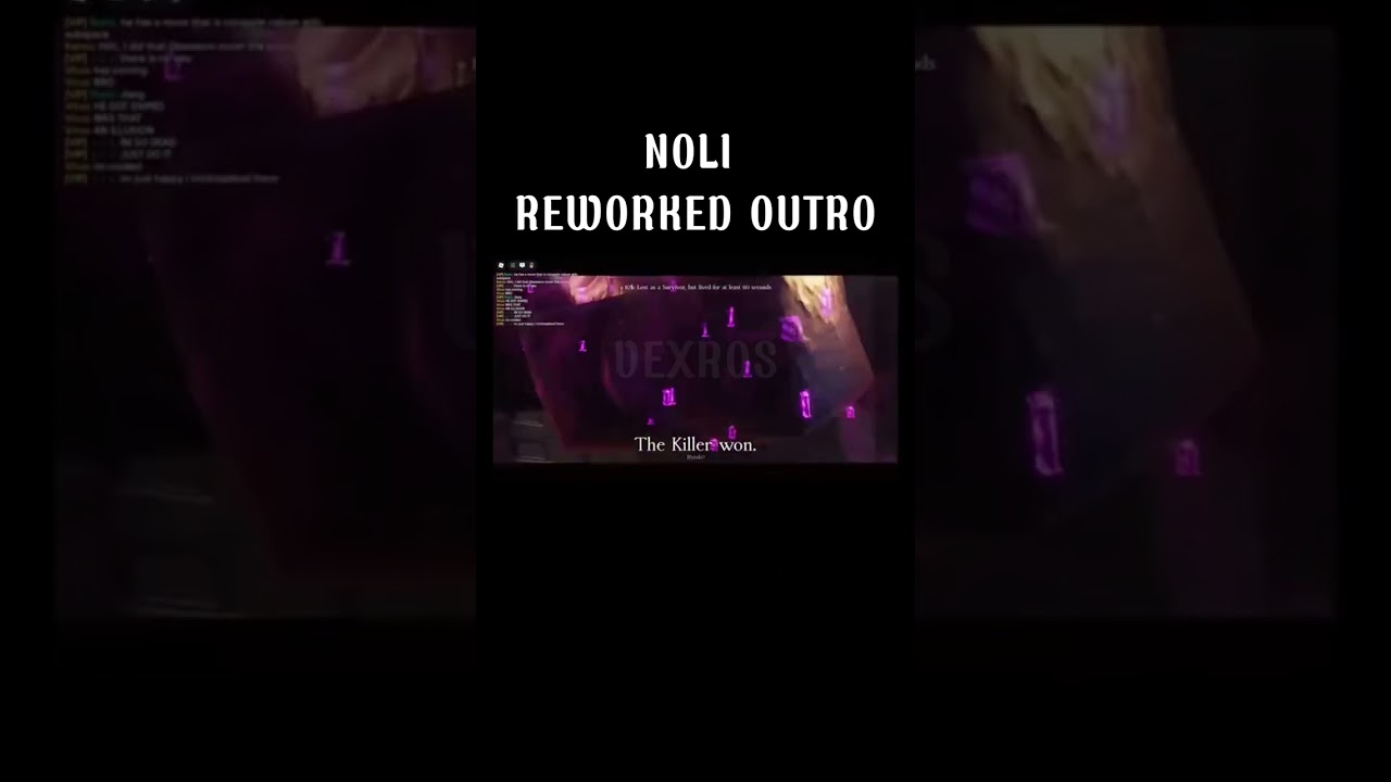 NEW VERSION NOLI (AUDIO)  INTRO AND OUTRO | #forsaken  #noli
