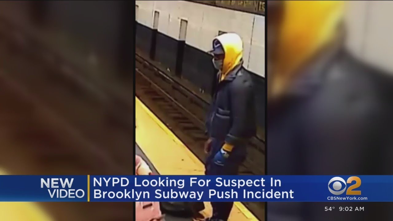 New video shows suspect accused of shoving man onto subway tracks