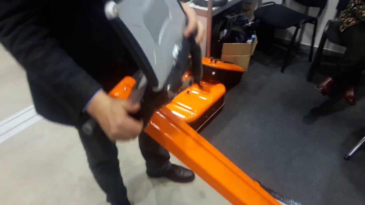 New VIY3 GPR handcart with 700 MHz antenna