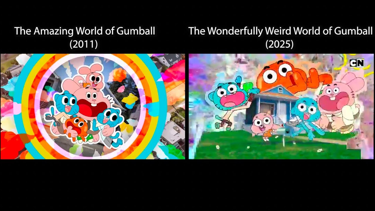 NEW Vs. OLD Gumball Intro Song