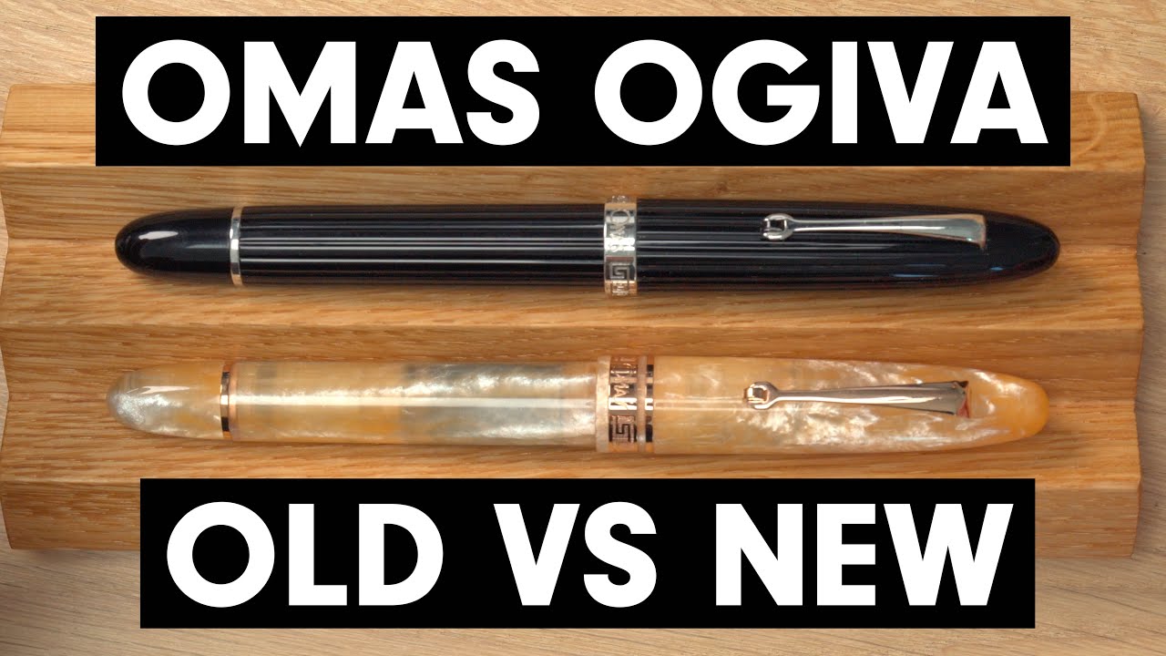 New vs Old OMAS Ogiva Comparison 4K