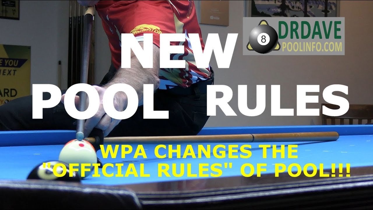 New WPA Official Rules of Pool … Learn About All the Changes