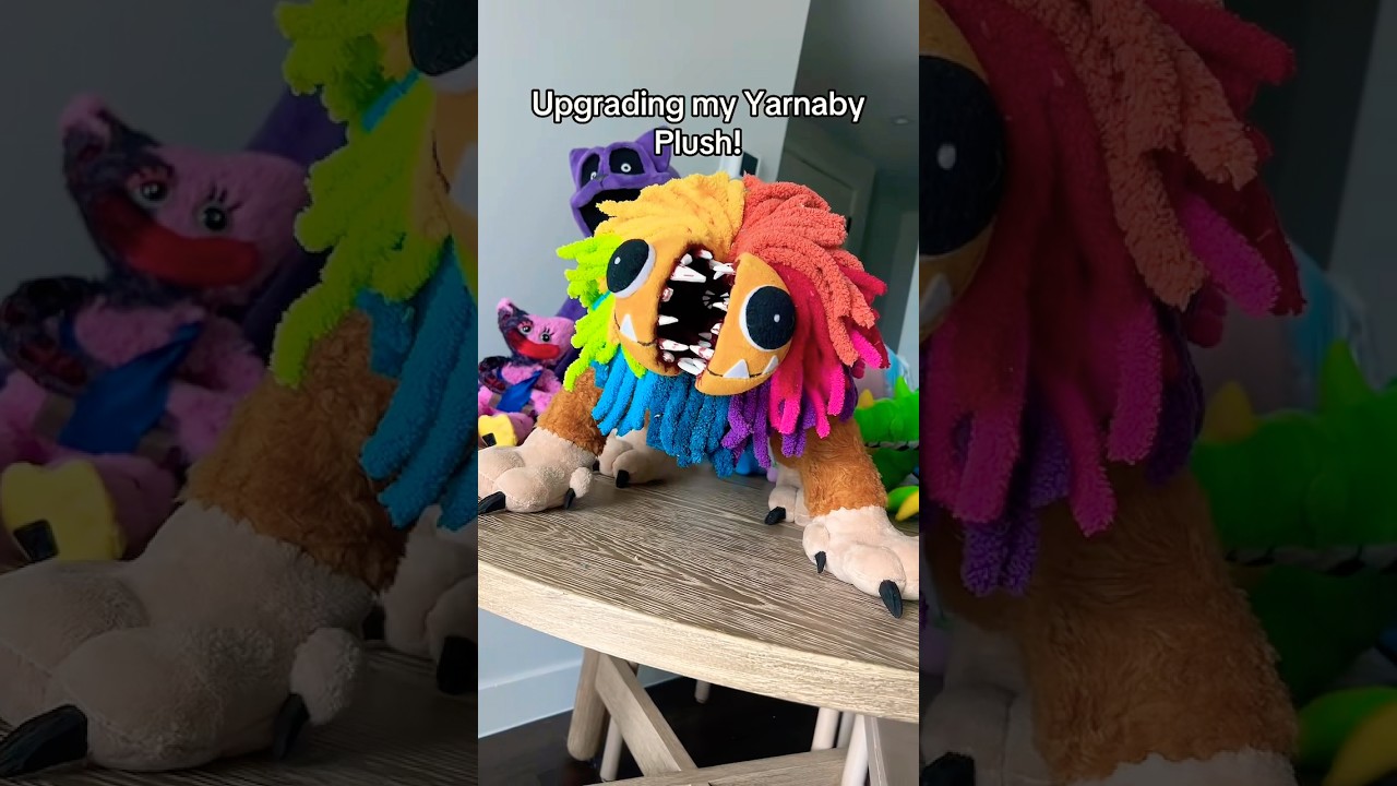 NEW YARNABY PLUSH! 😮‍💨😮‍💨😮‍💨 #yarnaby #plushvideos #plushtoys #plushies #poppyplaytime