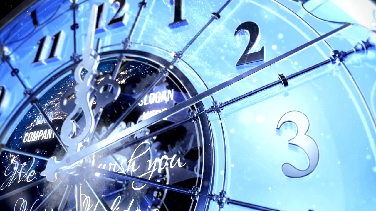 New Year Countdown Clock 2017 After Effects Template