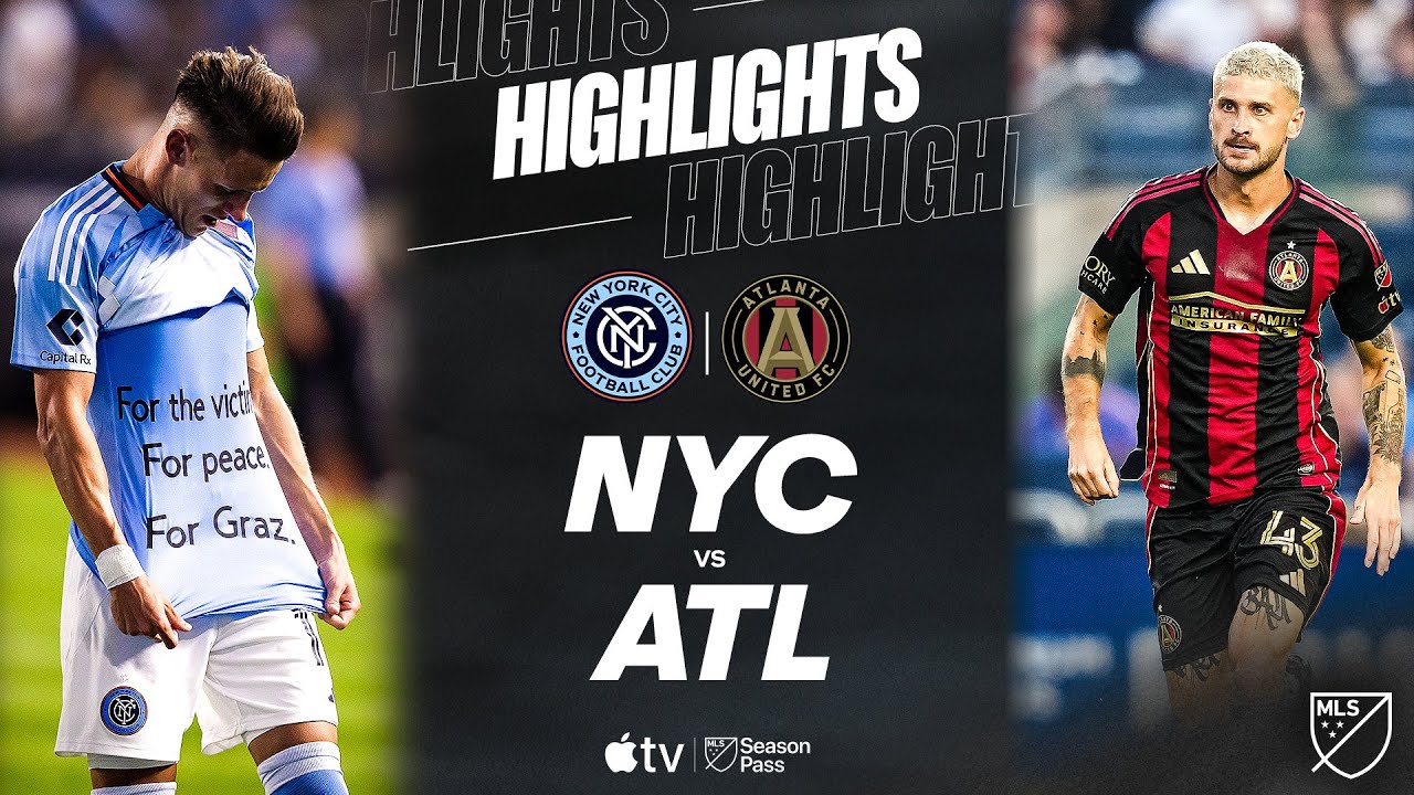 New York City FC vs. Atlanta United | Hannes Wolf Brace with Taty Castellanos In Attendance!