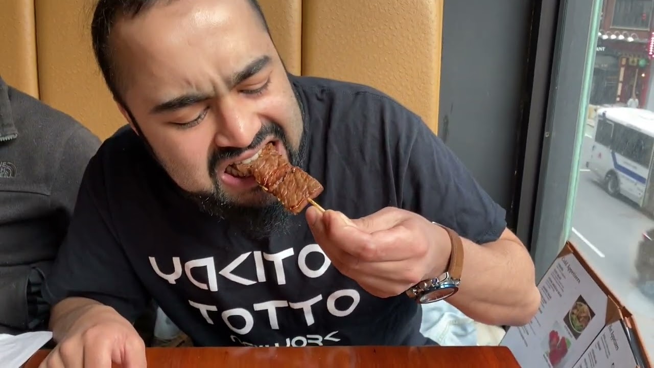 NEW YORK CITY JAPANESE FOOD - YAKITORI SKEWERS, EGGPLANT MOCHI STEW, AND MORE!