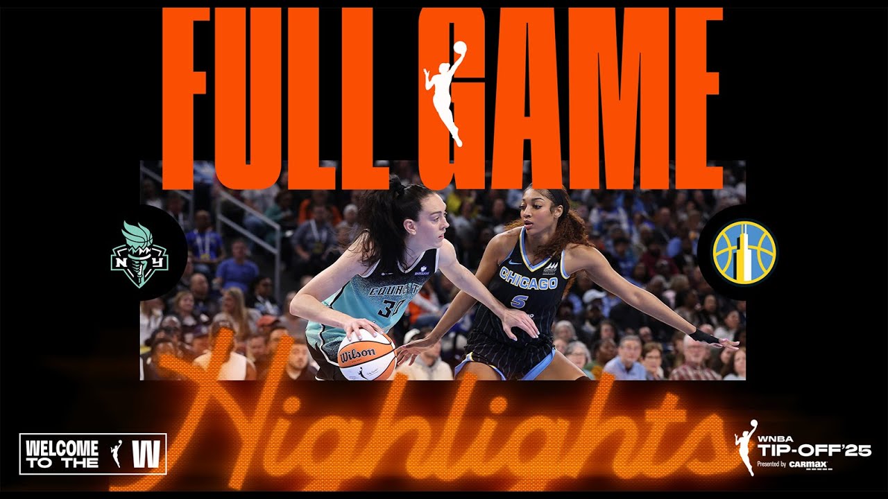 New York Liberty vs. Chicago Sky | FULL GAME HIGHLIGHTS | May 22, 2025