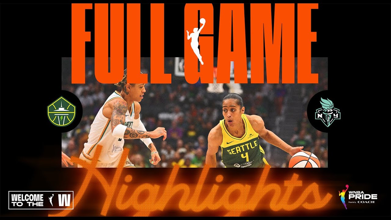 New York Liberty vs. Seattle Storm | FULL GAME HIGHLIGHTS | June 22, 2025
