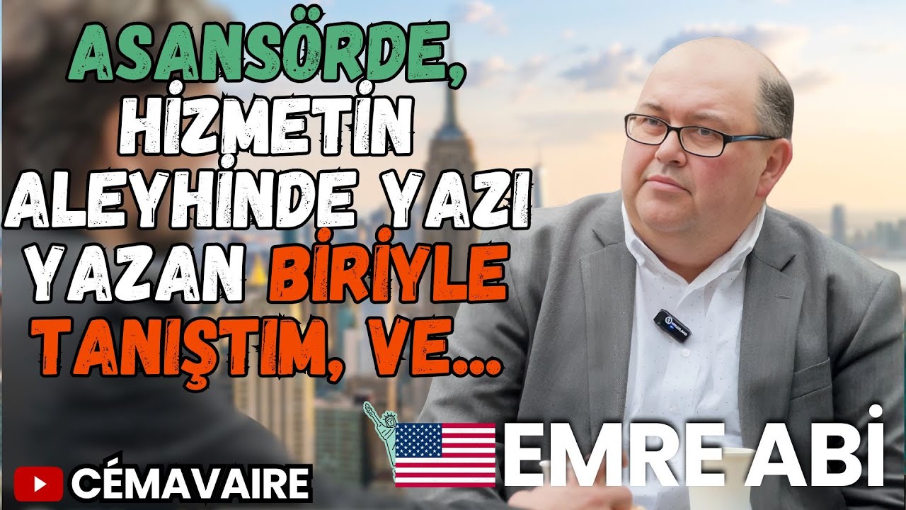 New York’ta, insanlarla tanışmada acele eden bir Avustralyalı, Emre Çelik