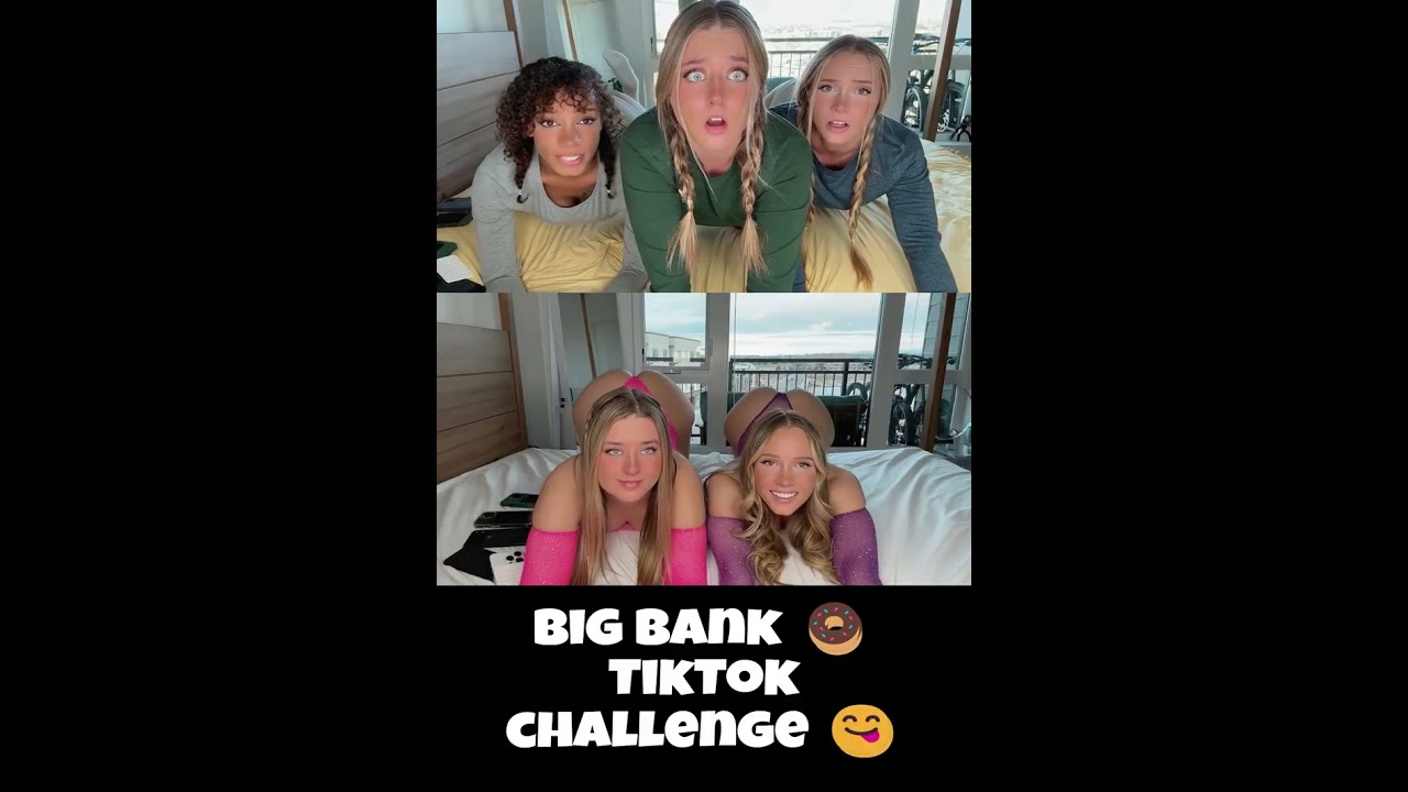 🍑NEW😋🍰BigBank TikTok Challenge#tiktok #shorts #bigbank #tiktokchallenge ❤️