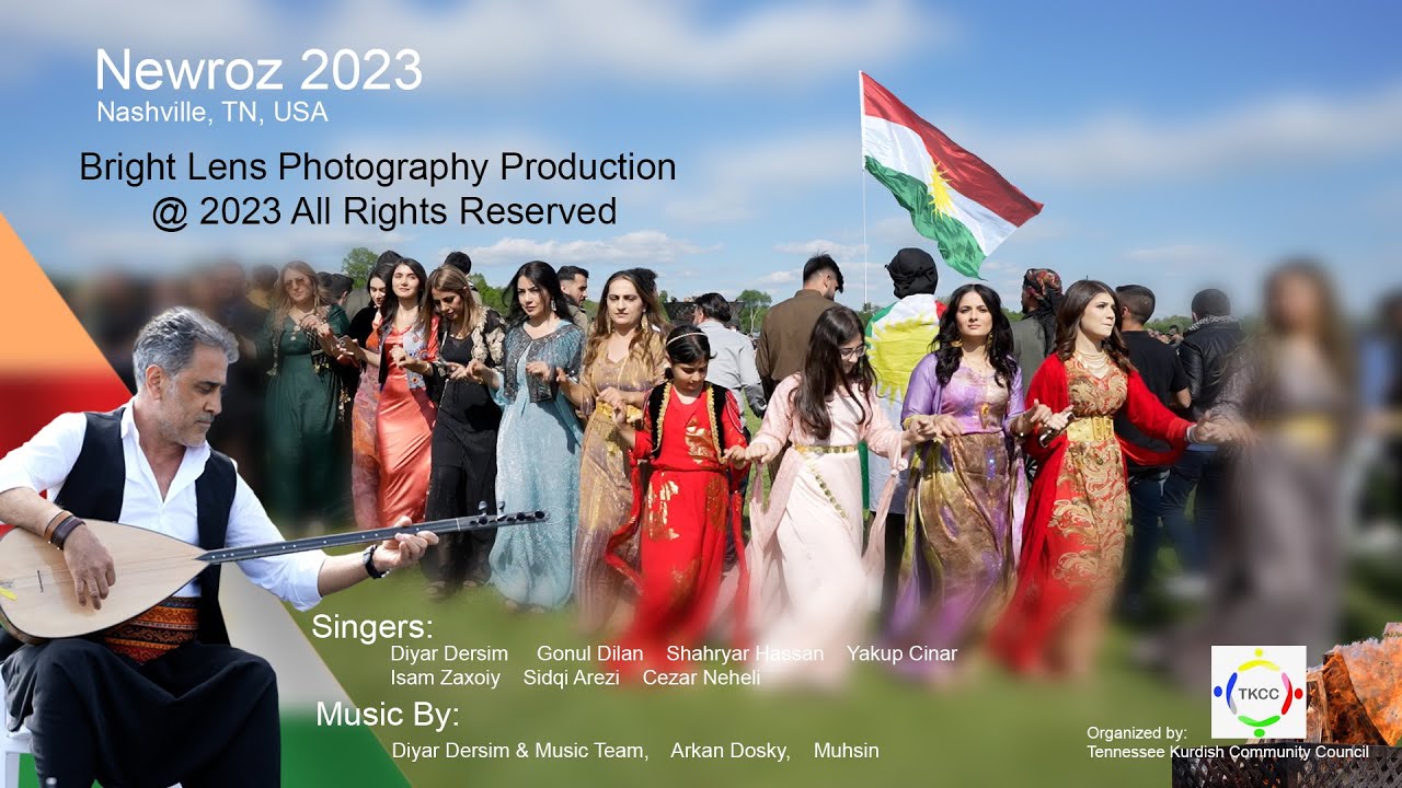 Newroz 2023 Nashville Tennessee, Diyar Dersim, Gönül Dilan