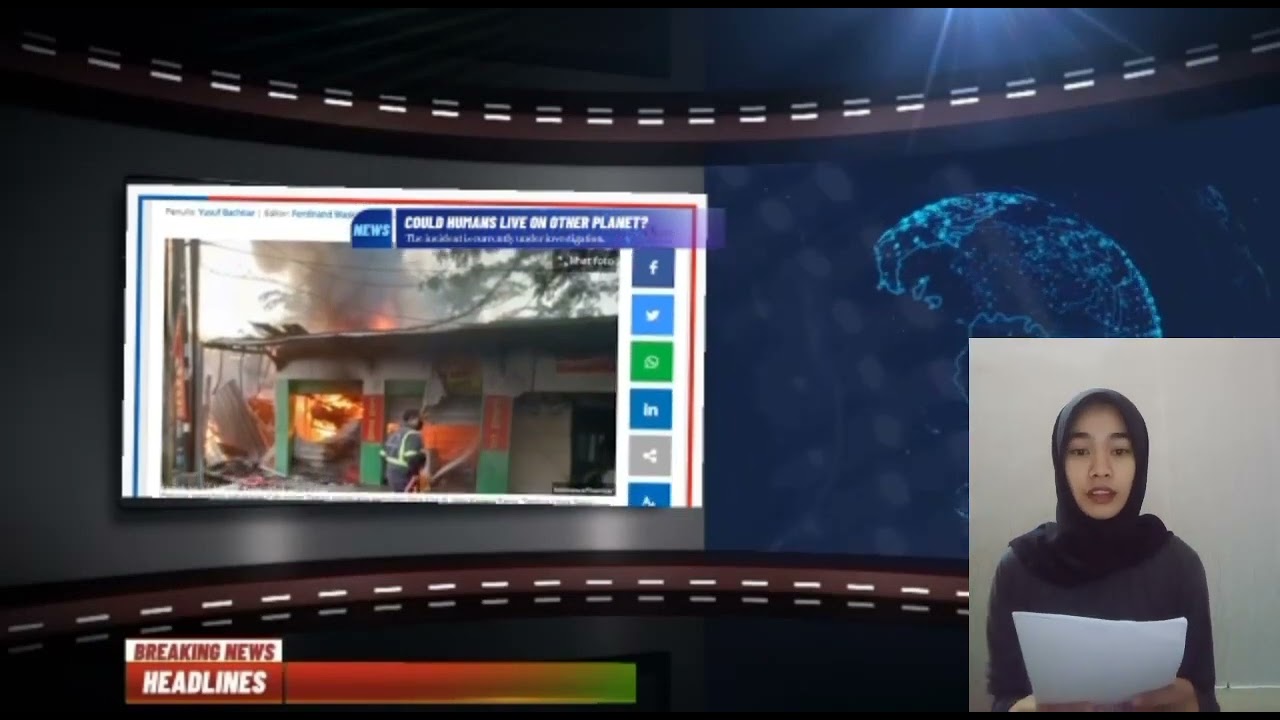 Newscaster: Dini Andini(200441043) July 20, 2022