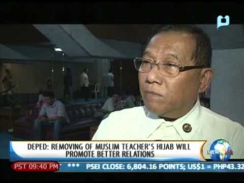 [NewsLife] DepEd: Removing of Muslim teacher's hijab will promote better relations
