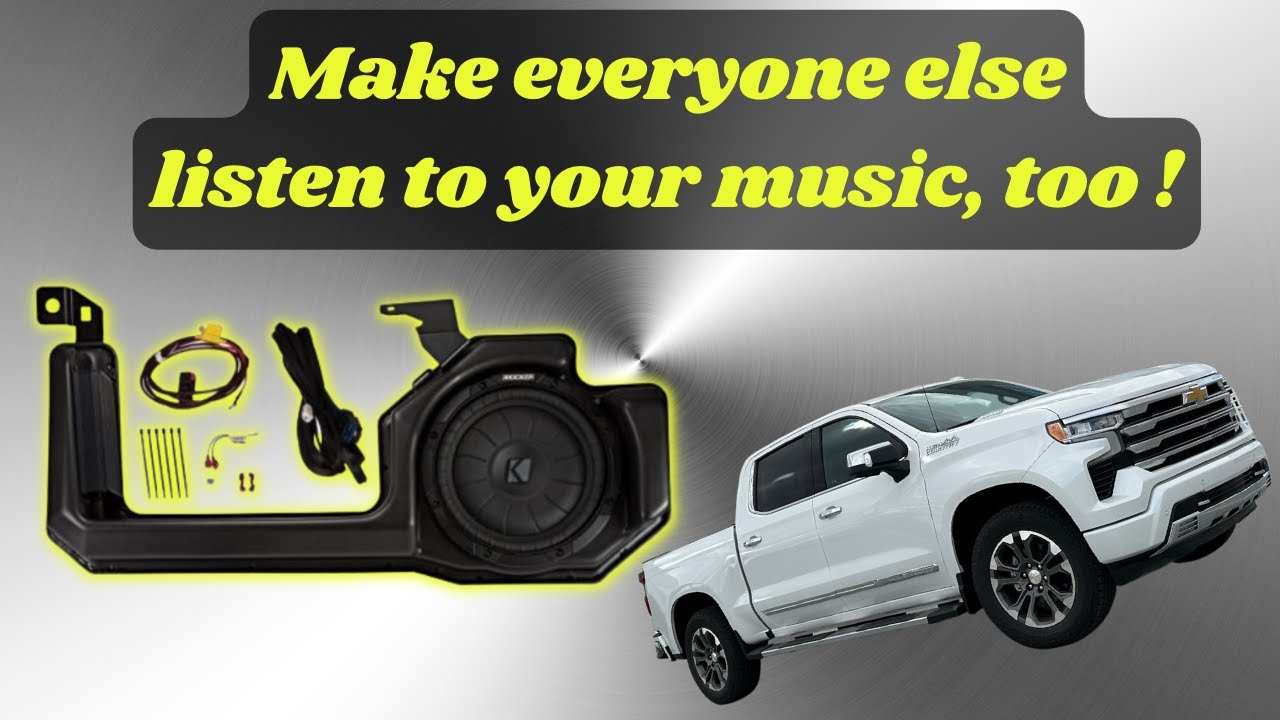 NEXT LEVEL Audio upgrade for Bose w/ Kicker Sub - How-To
