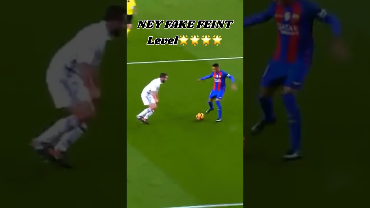 Neymar fake feint skill vs carvajal🌟🇧🇷#neymar #football #skills