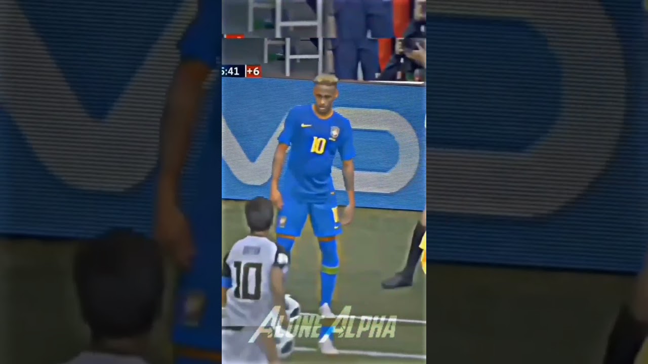 Neymar gökkuşağı çalımı