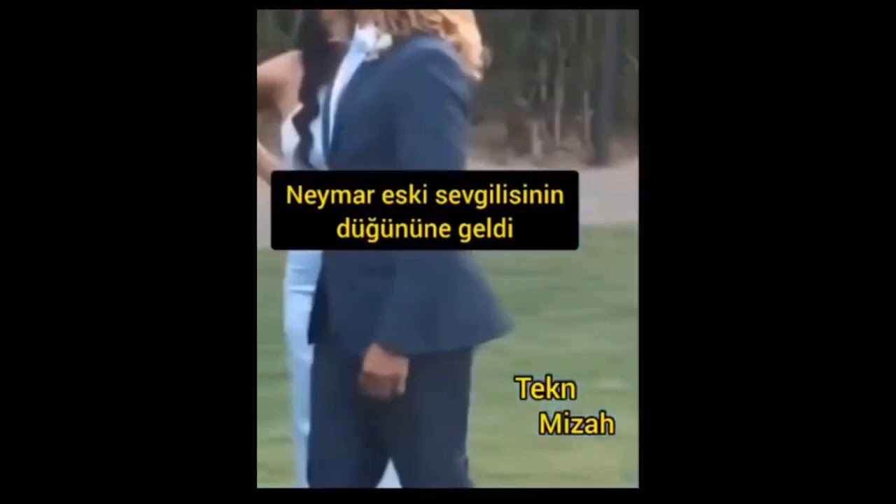 neymar Jr. Eski sevgilisinin düğününe gitti