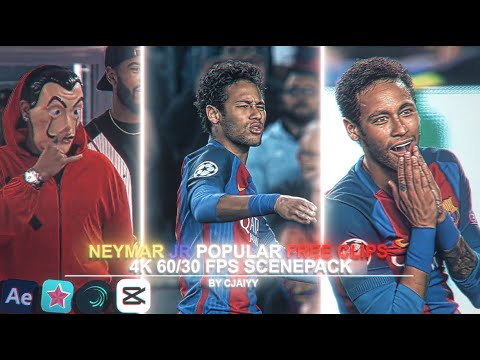 Neymar JR Popular Free CLIPS 4K 60FPS Scenepack / ● ( ADDED TOPAZ NO AE CC)