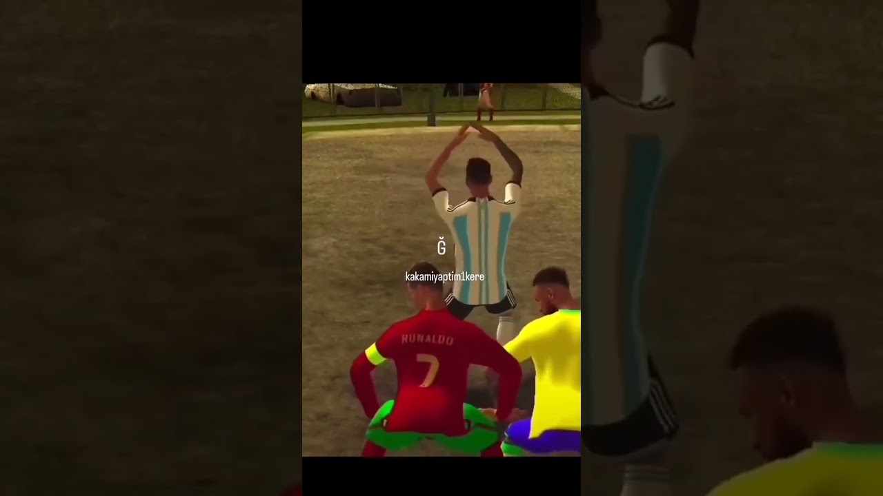 Neymar Messi Ronaldu Kürtçe Dans Eze Kuze Ciya Te GTA San Andreas